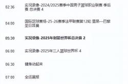 决战今日！中(zhōng)央5台直(zhí)播賽(sài)程安(ān)排(pái)，CCTV5，CCTV5+附今日全賽(sài)程
