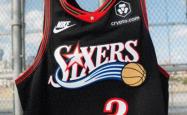 费城76人队发布2025/26赛季经典(diǎn)球衣