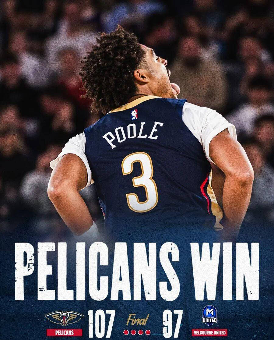 首秀惊艳！锡安三分球高效命中率，NBA冠军后卫普尔表现平平